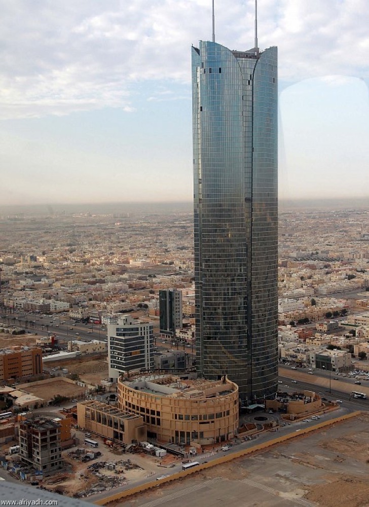 صورة حقيقية لبرج رافال وفندق أسكوت رافال العليا بالرياض